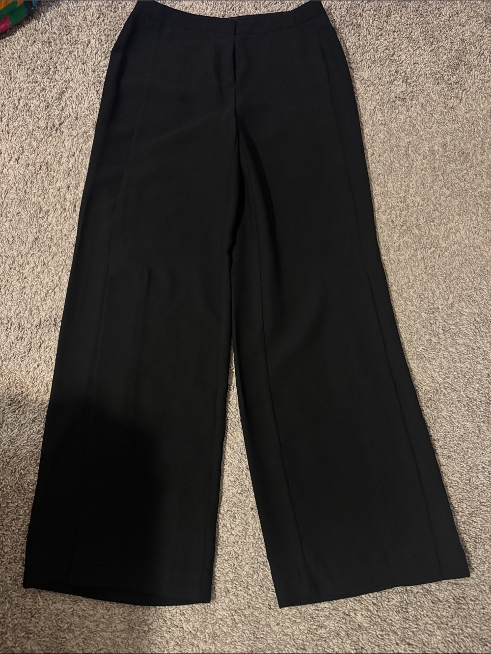 Chico's Black Wide-Leg Dress Pants